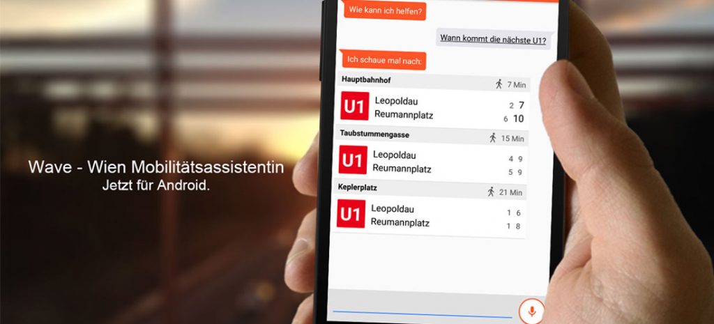 Wave Wien Assistentin Chatbot App
