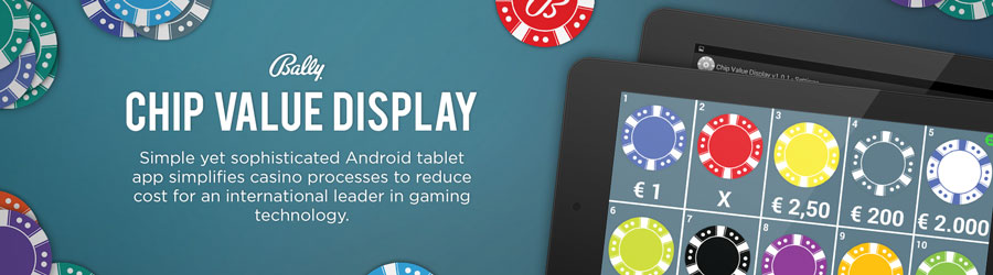 Chip Value Android Tablet App